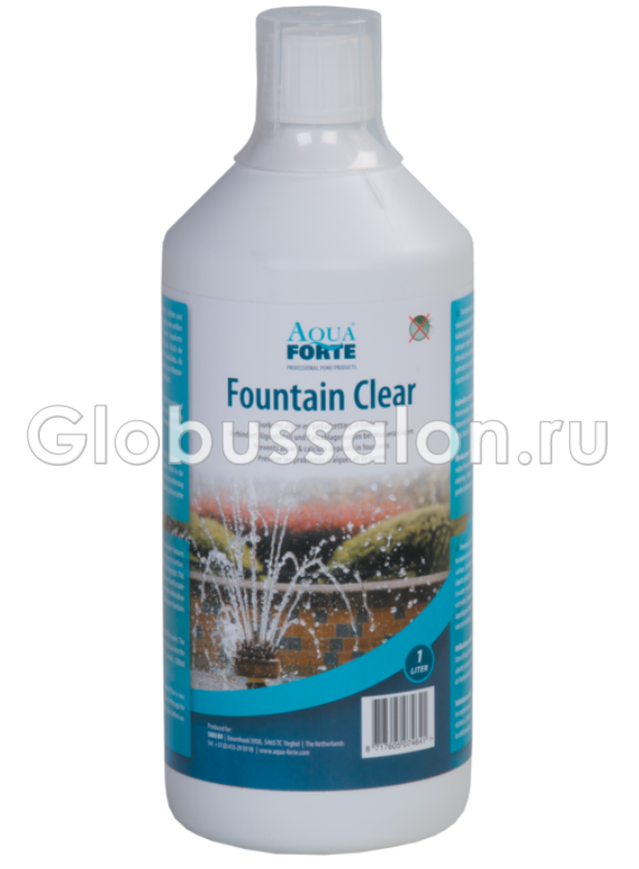 СРЕДСТВО ОСВЕТЛЕНИЯ ВОДЫ И УМЕНЬШЕНИЯ КАЛЬЦИЯ В УЛИЧНОМ ФОНТАНЕ FOUNTAIN CLEAR